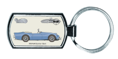 Daimler Dart SP250 1959-64 (wire wheels) Keyring 4